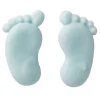 Culpitt Suikerdecoratie Babyvoetjes blauw 100st. Outlet