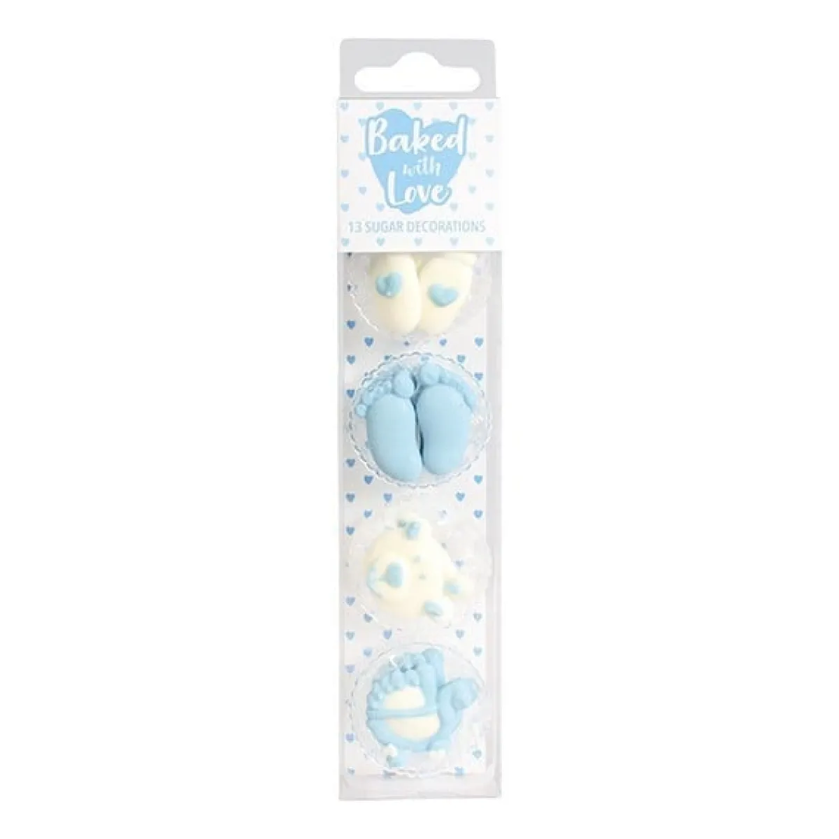 Culpitt Suikerdecoratie Baby Blauw 25mm 13st. Best
