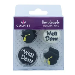 Culpitt Suikerdecoratie Geslaagd 25mm 12st. New