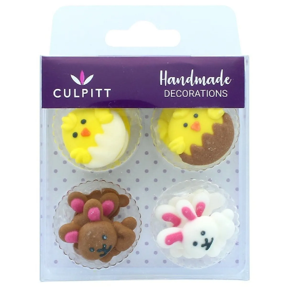 Culpitt Suikerdecoratie Konijn en Kuiken 12st. Best