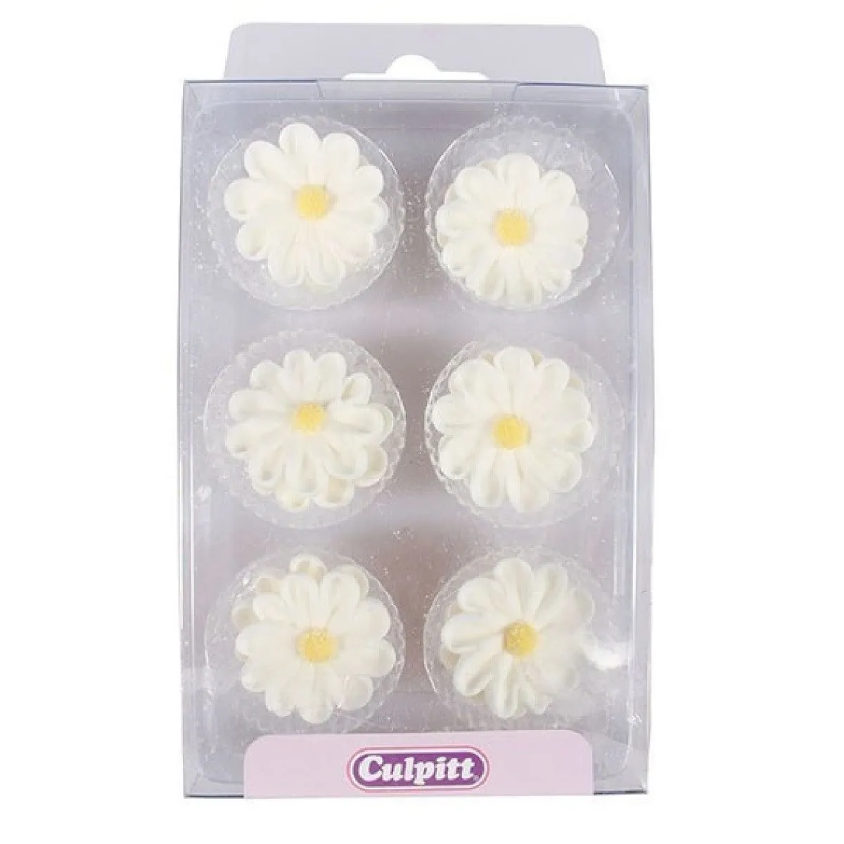 Culpitt Suikerdecoratie Madeliefjes 12st. Clearance