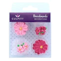 Culpitt Suikerdecoratie Madeliefjes Assortiment Roze 14st. Discount