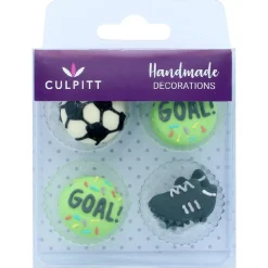 Culpitt Suikerdecoratie Voetbal 25mm 12st. Hot