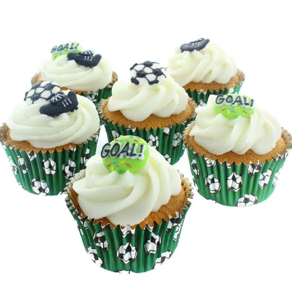 Culpitt Suikerdecoratie Voetbal 25mm 12st. Hot
