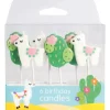 Culpitt Taartkaarsjes Lama en Cactus 6st. Best