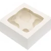 BrandNewCake Cupcake Doosje 4 Wit (incl. tray met venster) 3st. Online