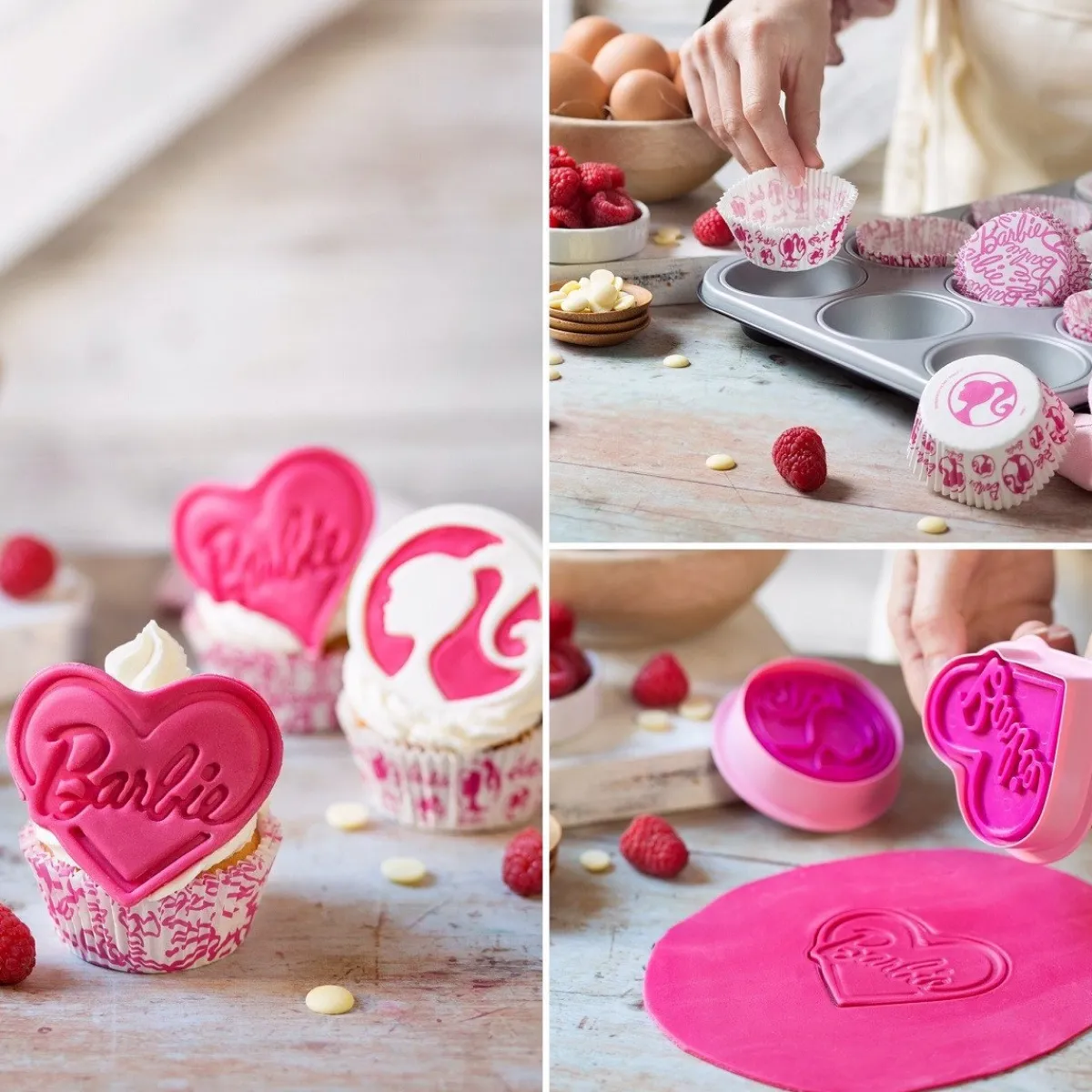 Decora Cupcake Vormpjes Barbie #1 Ø50x32(h)mm 36 stuks Hot