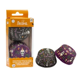 Decora Cupcake Vormpjes Happy Halloween Ø50x32(h) mm 36 stuks New
