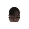 House of Marie Cupcake Vormpjes HoM Bruin Petitfour 25x19mm. 100st. Sale