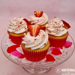 House of Marie Cupcake Vormpjes HoM Dieprood 50x33mm. 50st. New