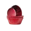 House of Marie Cupcake Vormpjes HoM Folie Rood 51x38mm. 24st. Hot