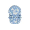 House of Marie Cupcake Vormpjes HoM Geboorte Blauw 50x33mm. 50st. Clearance