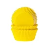 House of Marie Cupcake Vormpjes HoM Geel 50x33mm. 50st.