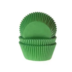 House of Marie Cupcake Vormpjes HoM Grasgroen 50x33mm. 500st.