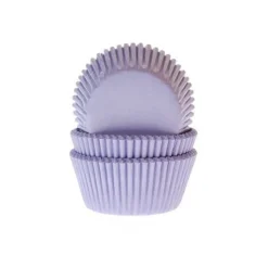 House of Marie Cupcake Vormpjes HoM Lila 50x33mm. 50st. Discount