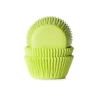 House of Marie Cupcake Vormpjes HoM Lime Groen 50x33mm. 50st. Outlet