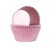 House of Marie Cupcake Vormpjes HoM MINI Folie Baby Roze 33x20mm. 36st. Outlet