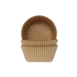 House of Marie Cupcake Vormpjes HoM MINI Kraft 35x23mm. 60st. Hot