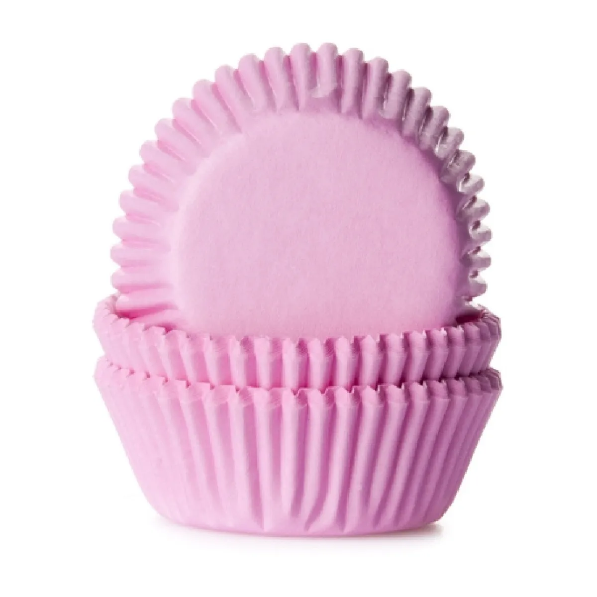 House of Marie Cupcake Vormpjes HoM MINI Licht Roze 35x23mm. 500st. Outlet