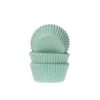 House of Marie Cupcake Vormpjes HoM MINI Mint Groen 35x23mm. 60 st. Best