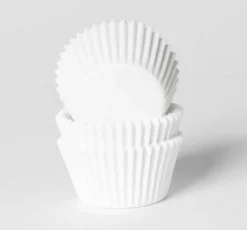 House of Marie Cupcake Vormpjes HoM MINI Wit 35x23mm. 60st. Outlet