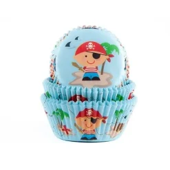House of Marie Cupcake Vormpjes HoM Piraat 50x33mm. 50st. Discount