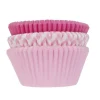 House of Marie Cupcake Vormpjes HoM Roze Assortiment 50x33mm. 75st. Outlet