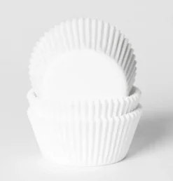 House of Marie Cupcake Vormpjes HoM Wit 50x33mm. 500st. Hot