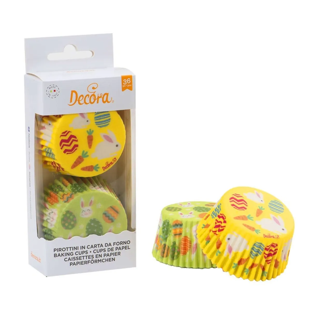 Decora Cupcake Vormpjes Pasen Ø50x32(h)mm 36 stuks Online