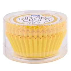 PME Cupcake Vormpjes Geel 60 stuks Hot