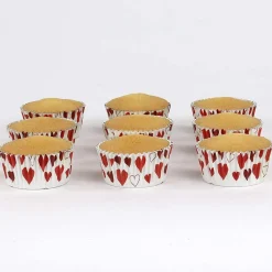 PME Cupcake Vormpjes Hartjes 30 stuks Clearance