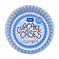 PME Cupcake Vormpjes Licht Blauw 60 stuks Best