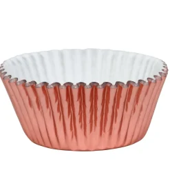 PME Cupcake Vormpjes Metallic Rose Goud 30 stuks