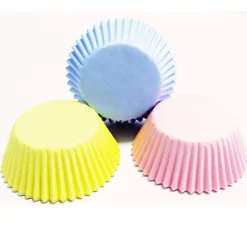 PME Cupcake Vormpjes MINI Pastel kleuren 100 stuks