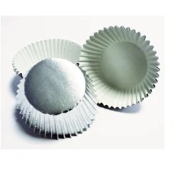 PME Cupcake Vormpjes MINI Zilver 45 stuks Sale