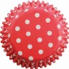 PME Cupcake Vormpjes Rood polka dots 30 stuks Best