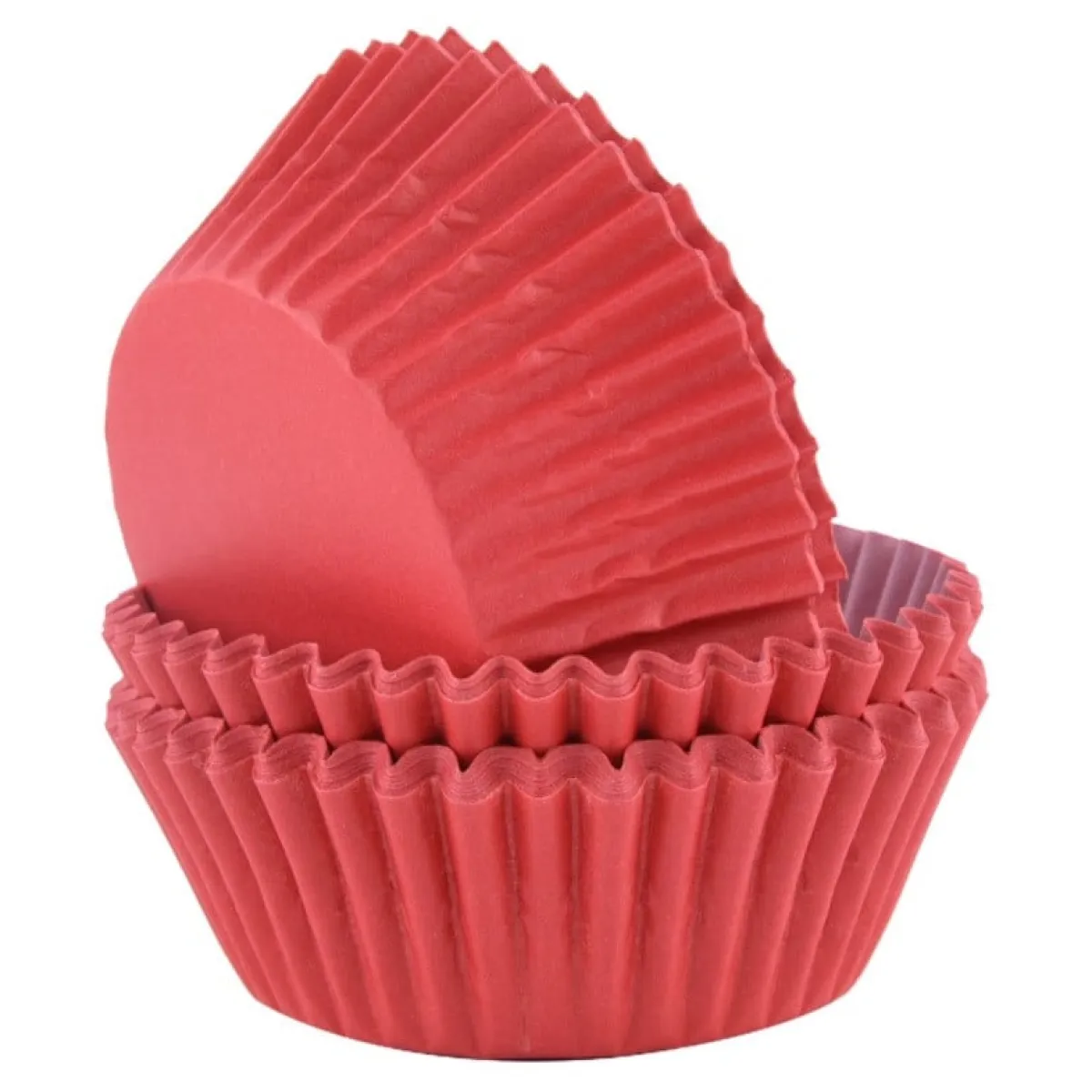 PME Cupcake Vormpjes Rood 60 stuks Best