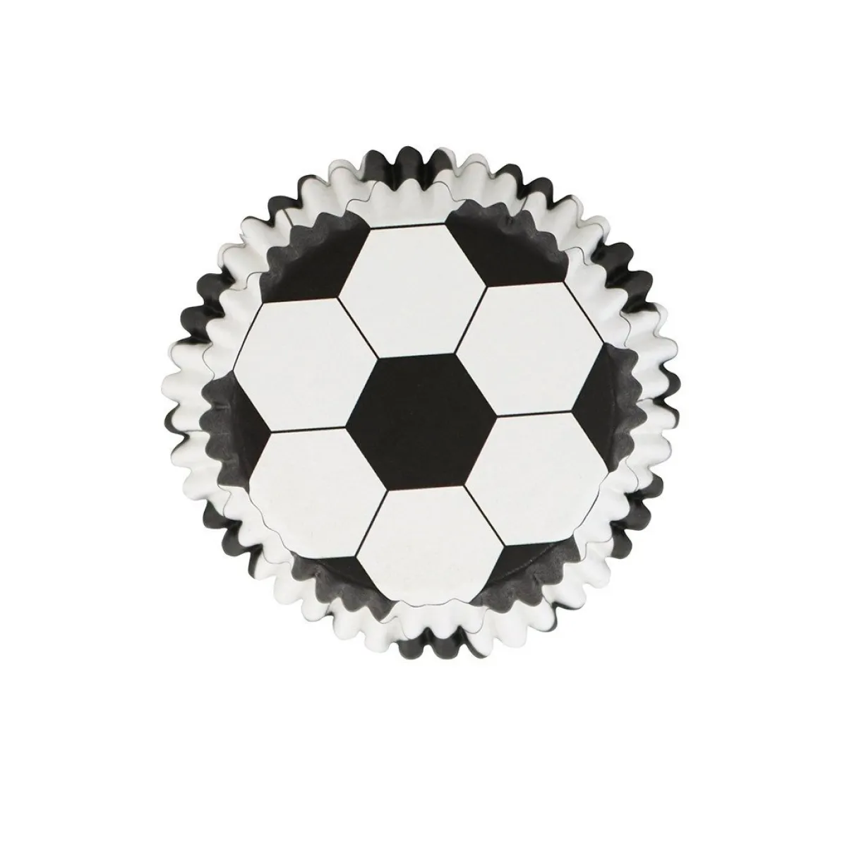 PME Cupcake Vormpjes Voetbal 30 stuks Hot