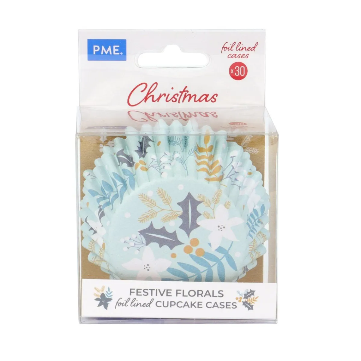 PME Cupcake Vormpjes Winter Bloemen 30 stuks** Hot