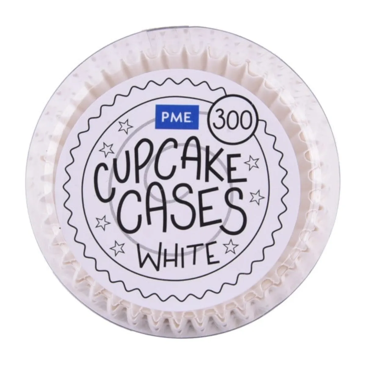 PME Cupcake Vormpjes Wit 300 stuks Best