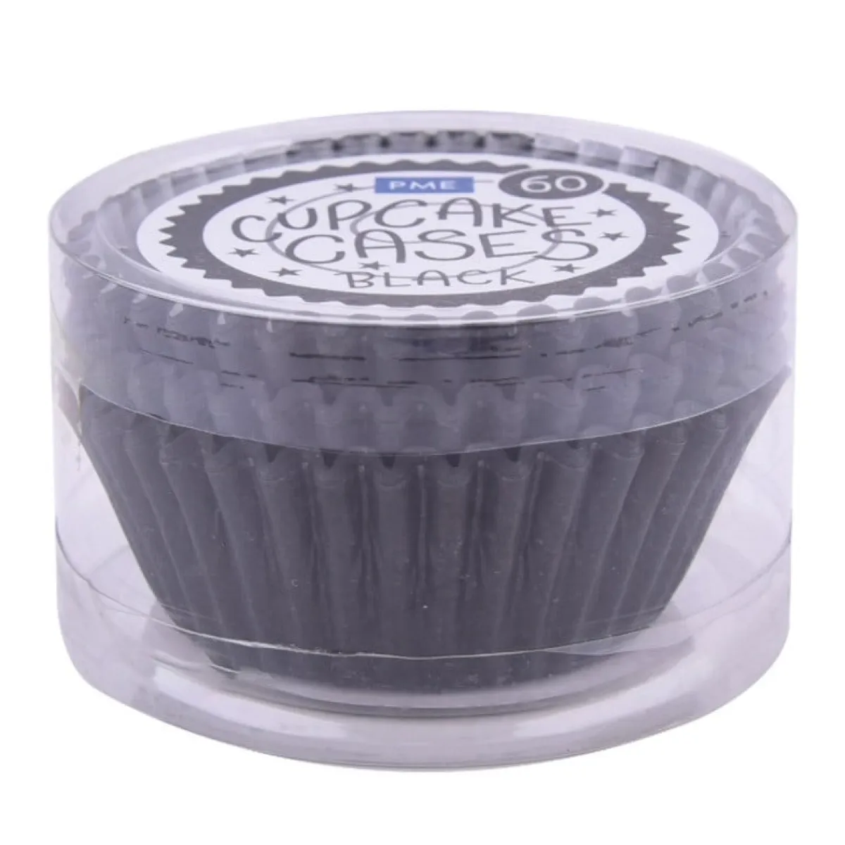 PME Cupcake Vormpjes Zwart 60 stuks Hot