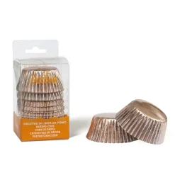 Decora Cupcake Vormpjes Rosegoud Ø50x32(h) mm 60 stuks Outlet