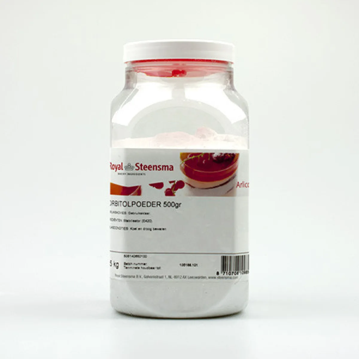 Royal Steensma Damco Sorbitolpoeder (suikervervanger) 0,5 kg** New
