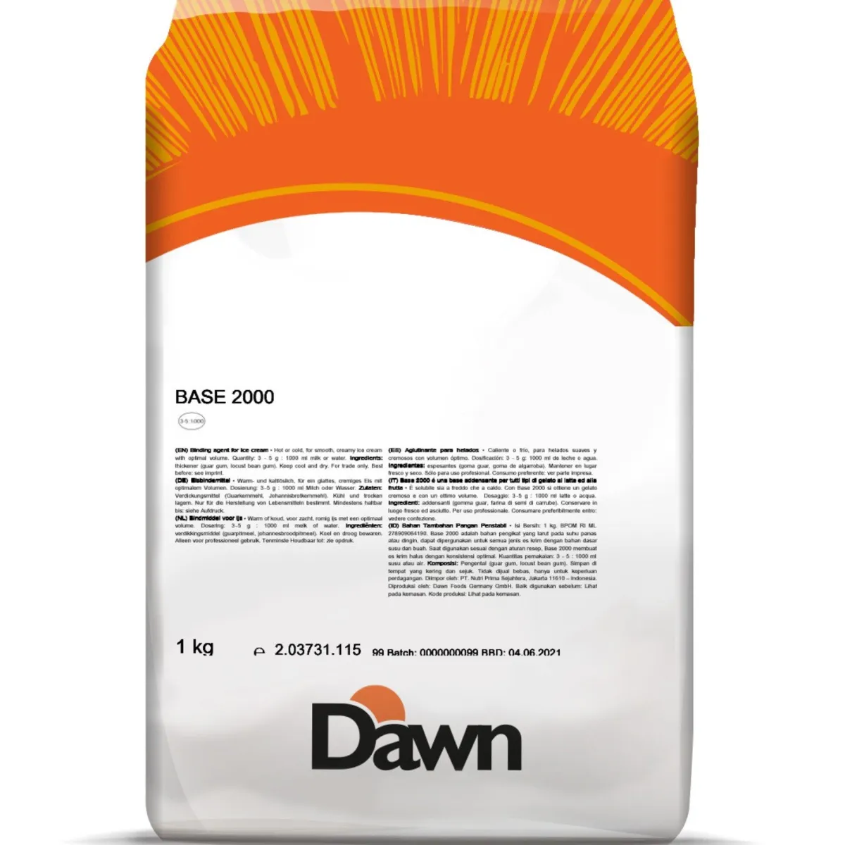 Dawn Basis 2000 Bindmiddel 1kg Discount