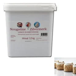Royal Steensma Decora Nougatine Zilvermerk (20% pinda) 3,5 kg Outlet