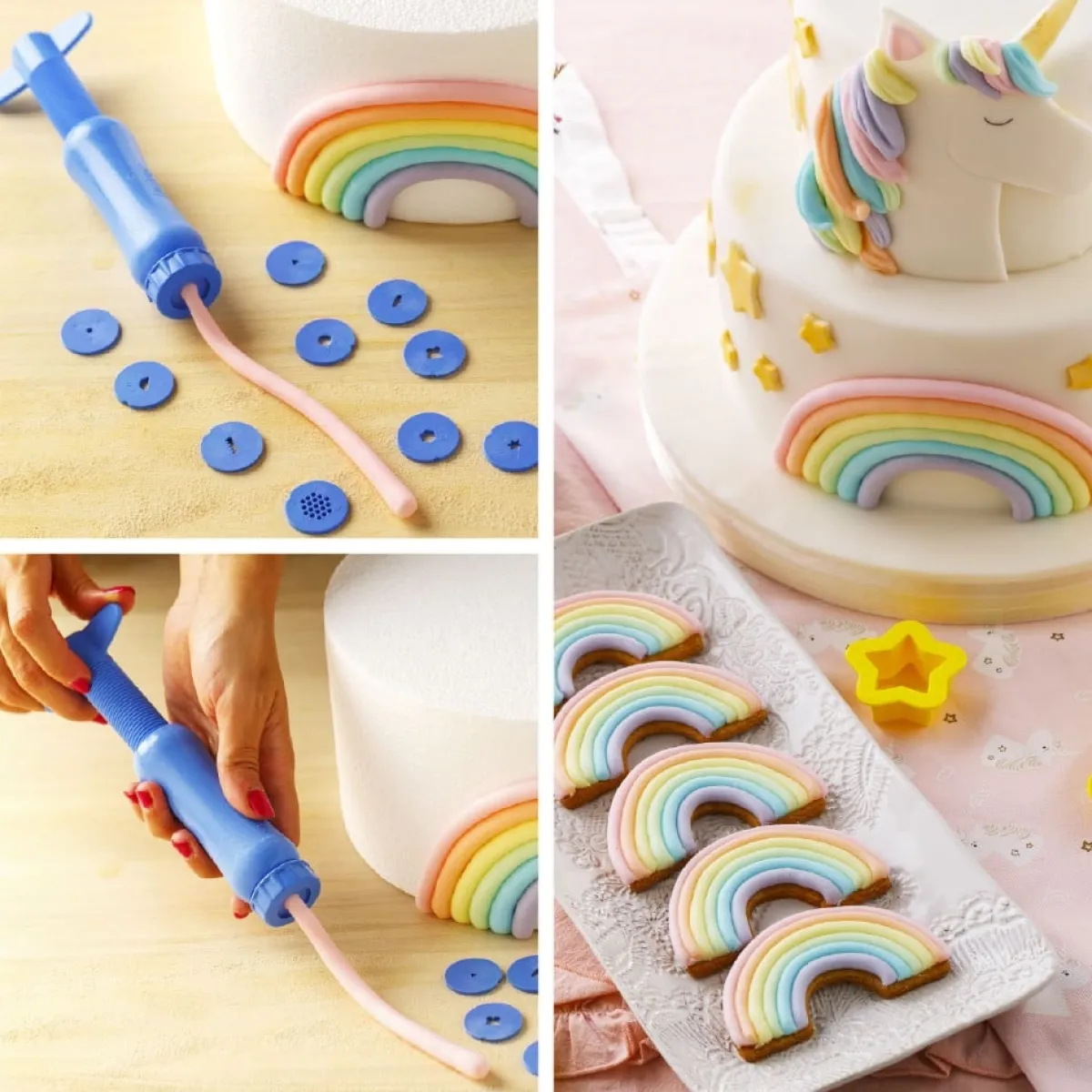 Decora Decortwist Sugar Gun met 20 Schijven Clearance