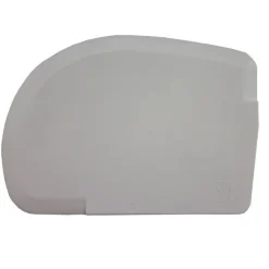 Martellato Deegkrabber kunststof a-symmetrisch flexibel 120x86mm Clearance