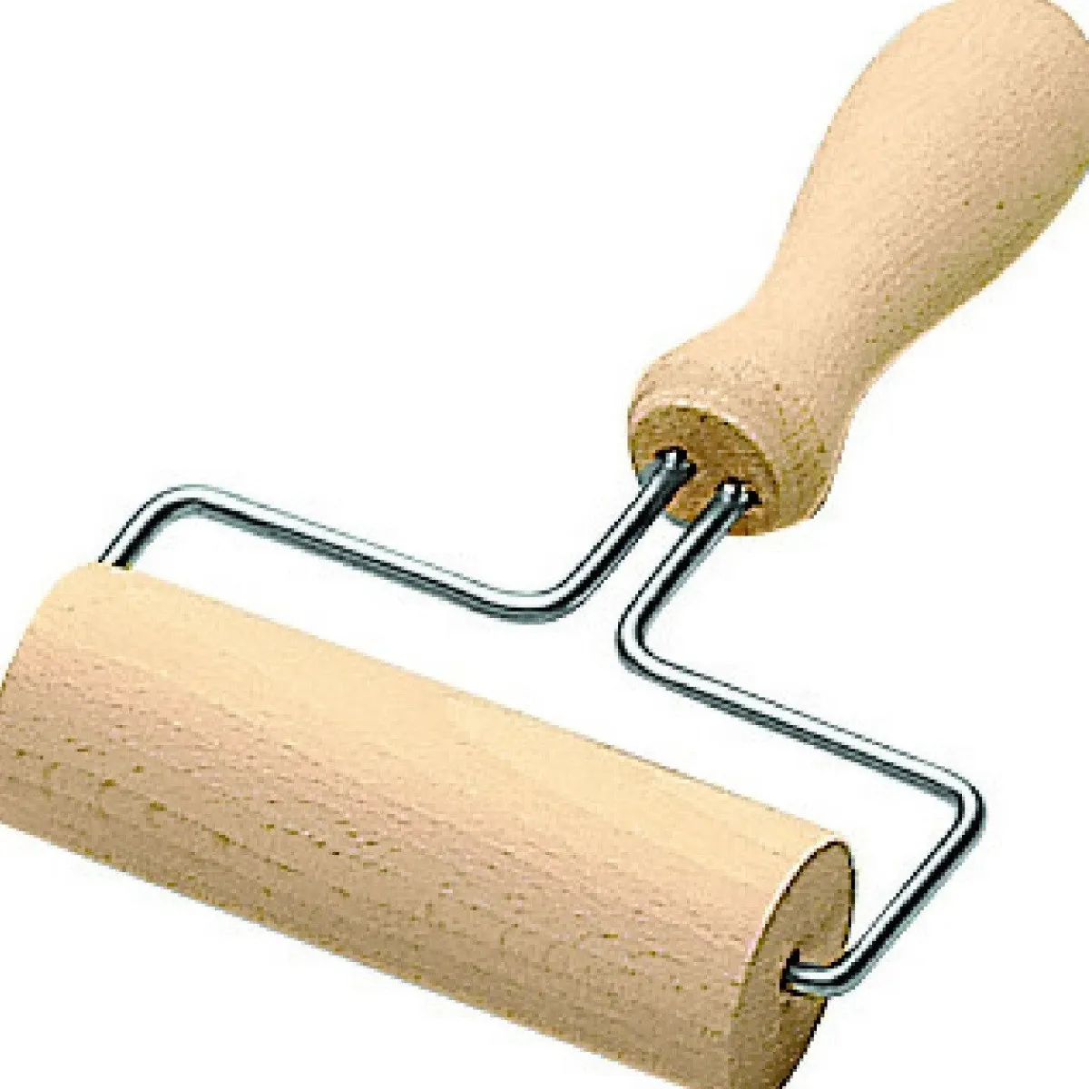 Overig Deegroller Hout met Handgreep 10cm New