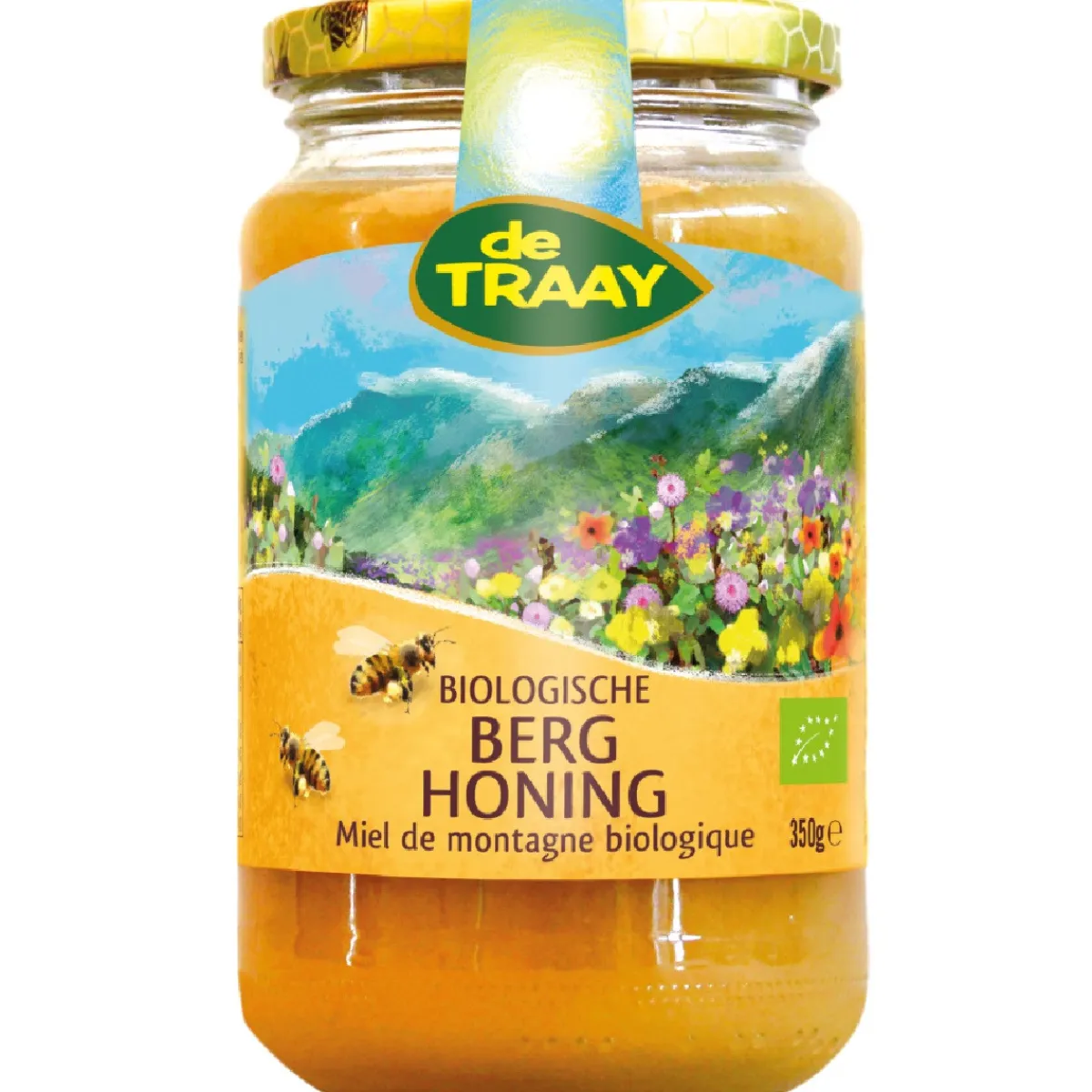De Traay Berghoning Creme Biologisch 350g Outlet