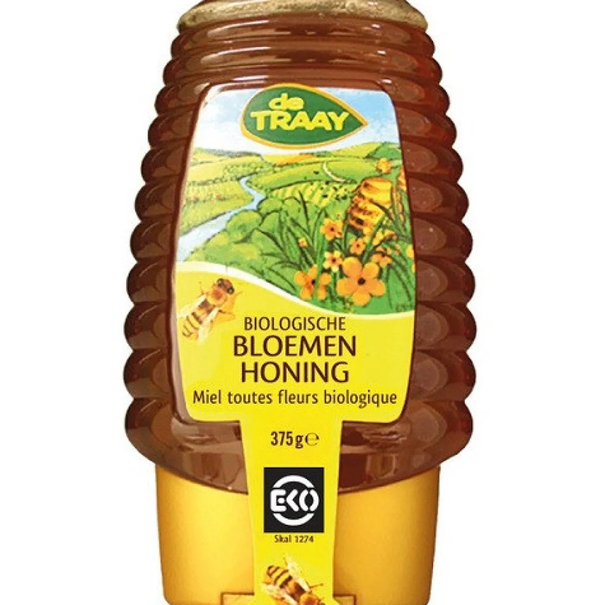 De Traay Bloemenhoning Biologisch 375 gram Discount